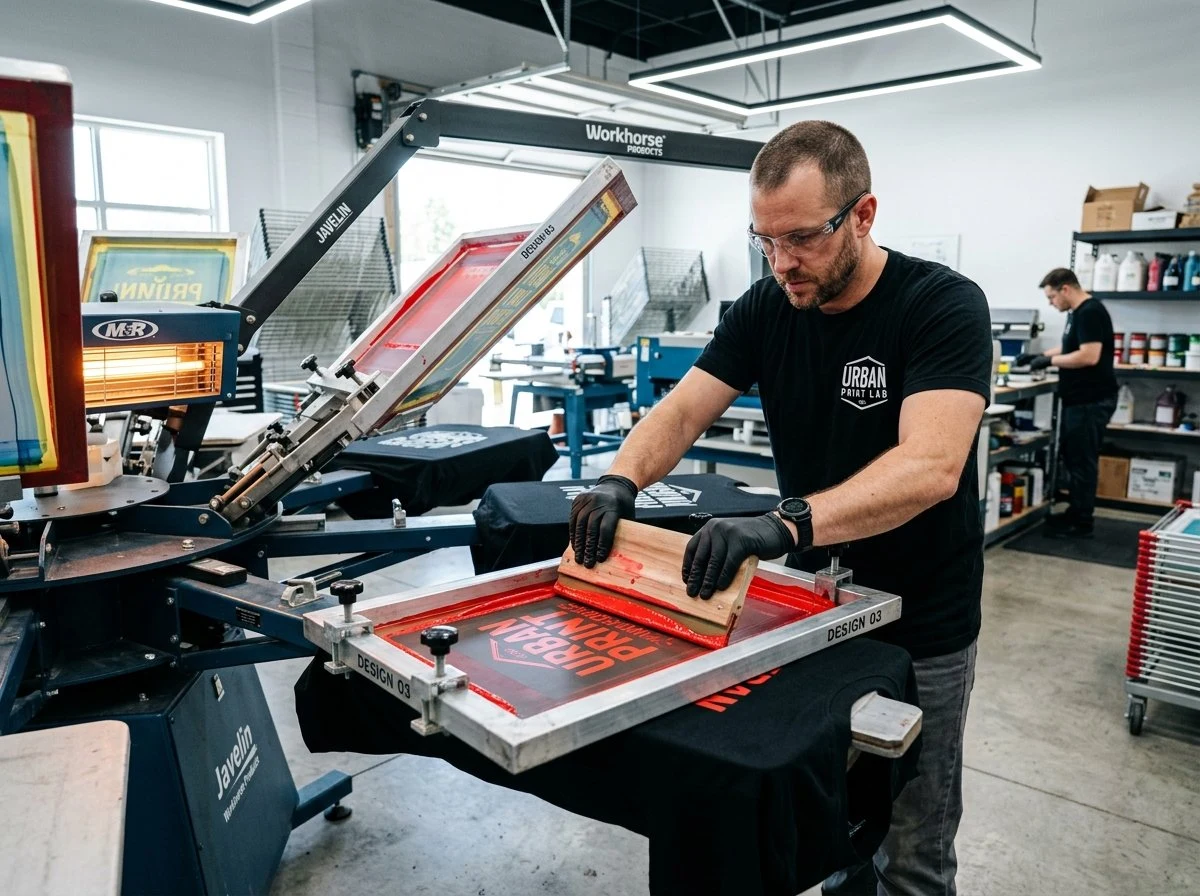 Sublimation & Screen Printing Press