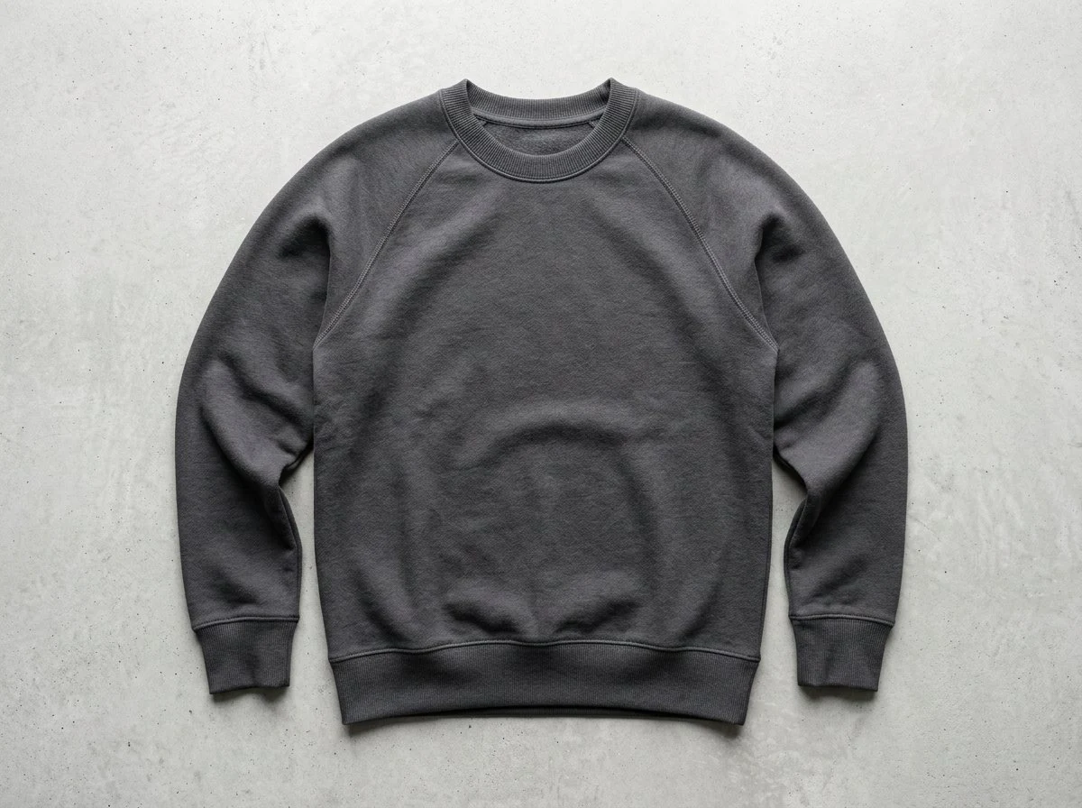 Raglan Athletic Warmup Sweatshirt